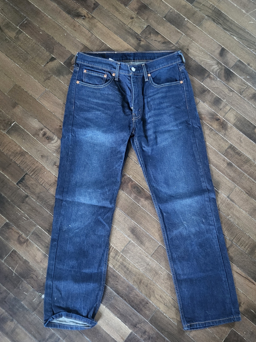 Levi's Straight Fit Indigo Men's Jeans